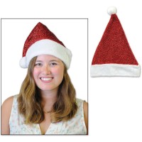 Metallic Santa Hat