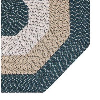 Better Trends Country Braid Collection is Durable and Stain Resistant Reversible Indoor Area Utility Rug 100 Polypropylene in V