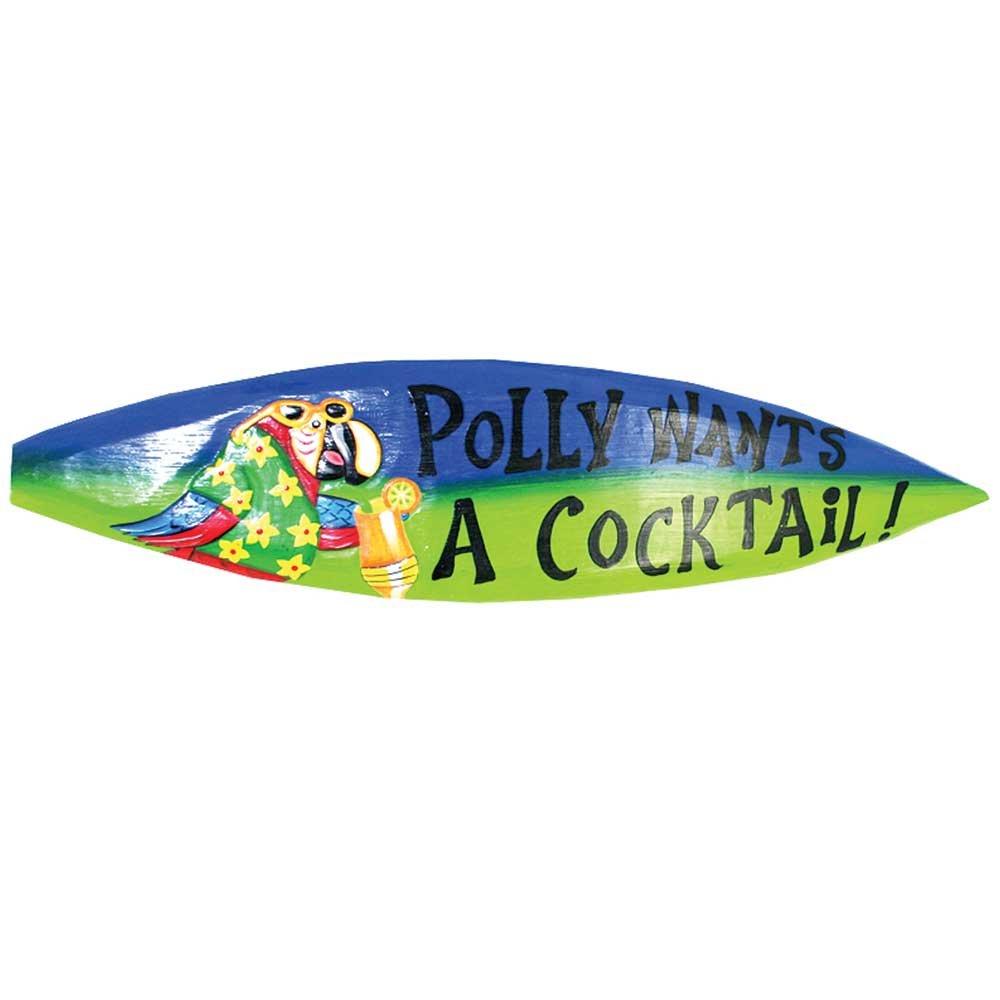 POLLY WANTS A COCKTAIL SURFBOARD