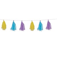 Tissue Tassel Garland