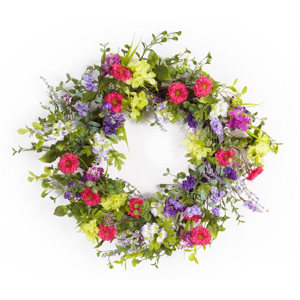 Mixed Floral Wreath