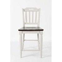 Jofran Inc. Orchard Park Slatback Counter Height Stool (Set Of 2)