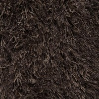 Addison Aurora Deeply Complex Modern Brown Shag 2 x 3 Accent Rug