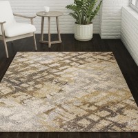 Barkley ABK38GR3X5 Silver Area Rug