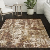 Barkley ABK36CA9X13 Rust Area Rug