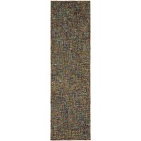 Mateo ME1 Confetti 23 x 76 Runner Rug