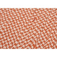 Herringbone Mudroom Runner Rusted Orange 26x6