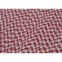 Herringbone Mudroom Runner Red Lite 26x10