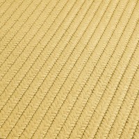 Reversible FlatBraid Rect Runner Yellow 24x6