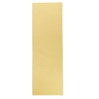 Reversible FlatBraid Rect Runner Yellow 24x6