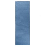 Reversible FlatBraid Rect Runner Oasis Blue 24x5