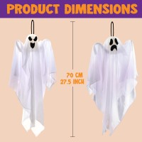 Joyin 3 Pack Halloween Party Decoration 275 Hanging Ghosts Cute Flying Ghost For Front Yard Patio Lawn Garden Party D Cor A