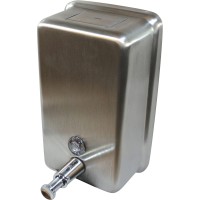 Genuine Joe Stainless Vertical Soap Dispenser Pack of 24