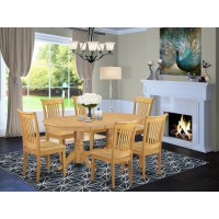 Dining Room Set Oak VAPO7OAKW