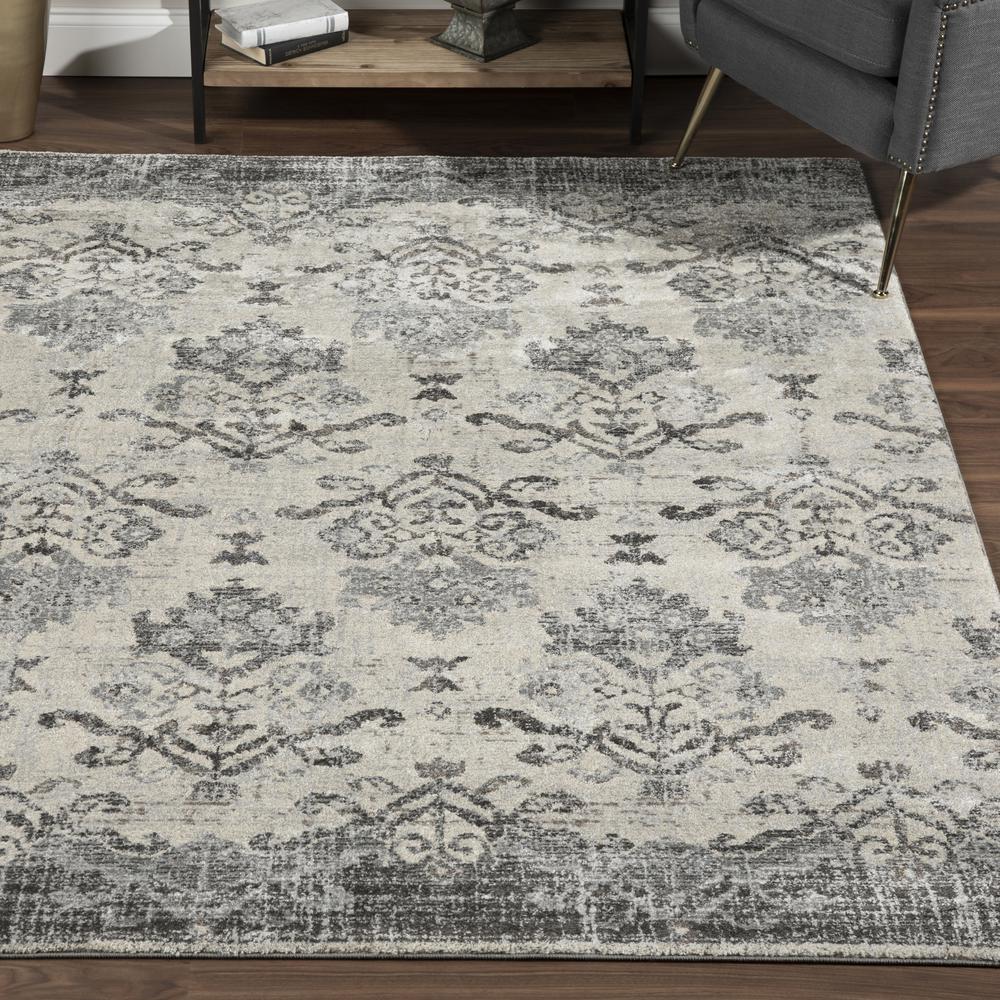 Wellington 32 Gray 96X132 Area Rug