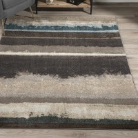 Wellington 34 Brown 53X77 Area Rug