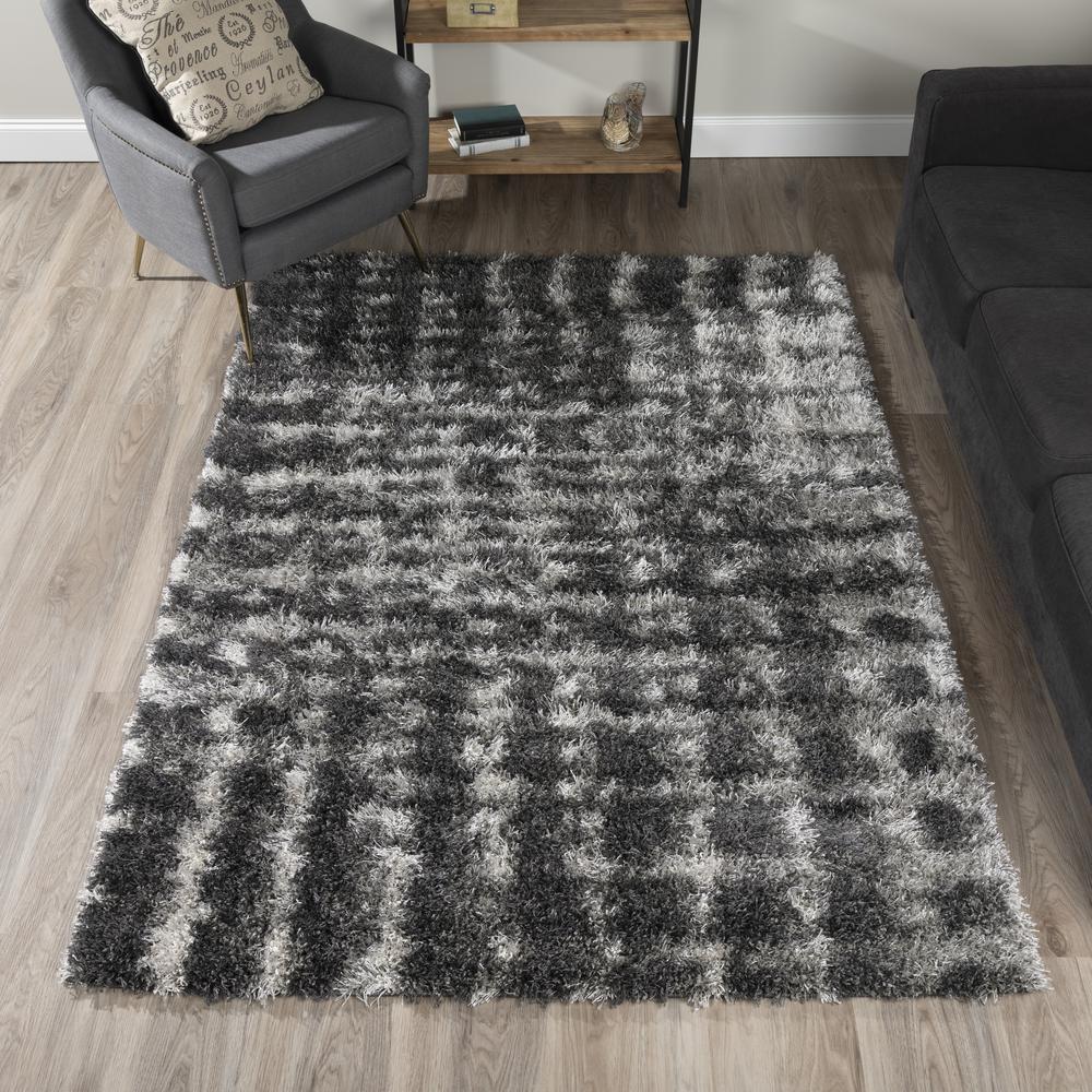 Borealis 38 Gray 96X132 Area Rug