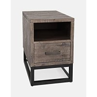 Jofran Inc. East Hampton Usb Charging Station End Table