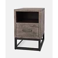 Jofran Inc. East Hampton Usb Charging Station End Table