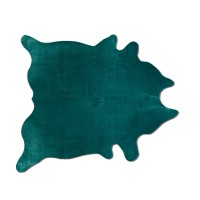 Homeroots 60 X 84 Verde Cowhide Area Rug