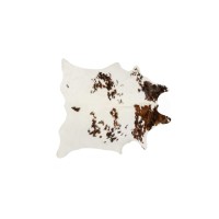 Homeroots Decor 60X 84 Tricolor Cowhide Area Rug