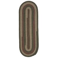 Colonial Mills Brook Farm Runner Rug 2x11 Winter Green