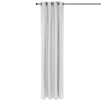 Furinno Collins Blackout Curtain 52x95 in 2 Panels White