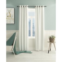 Furinno Collins Blackout Curtain 52x95 in 2 Panels White