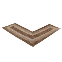 Better Trends Country Braid Collection is Durable and Stain Resistant Reversible Indoor Area Utility Rug 100 Polypropylene in V