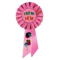 Cest Ma Fete Birthday Girl Rosette