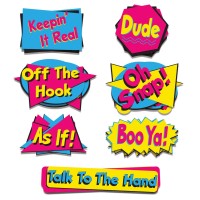 90S Phrase Cutouts