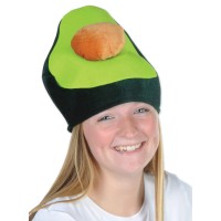 Plush Avocado Hat