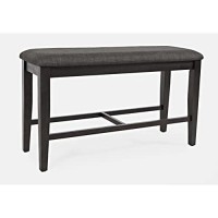 Jofran Inc. American Rustics Upholstered Counter Bench