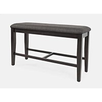 Jofran Inc. American Rustics Upholstered Counter Bench