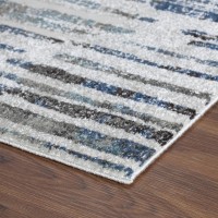 Ellis 36 Blue 53X77 Area Rug