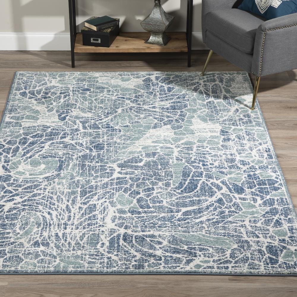 Ellis 31 Blue 53X77 Area Rug