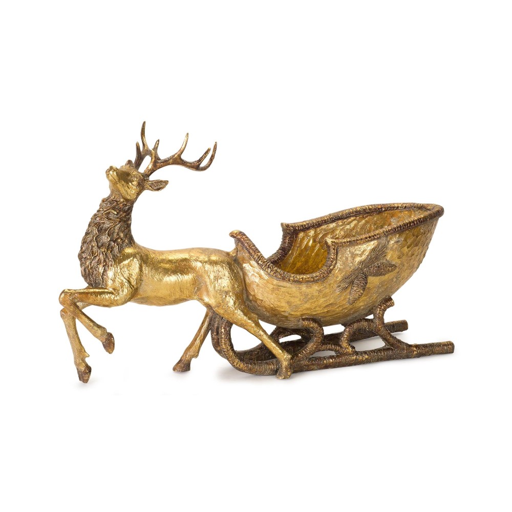 Deer with Sleigh