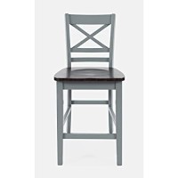 Jofran Inc. Asbury Park X-Back Stool (Set Of 2)