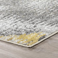 Platinum 36 Yellow 33X53 Area Rug