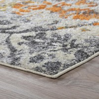 Platinum 31 Orange 710X107 Area Rug