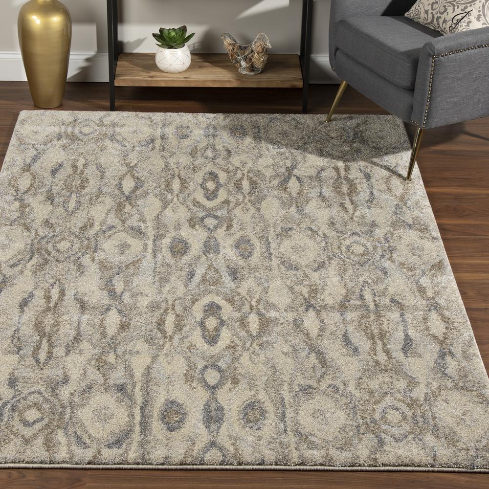 Plano 41 Grey 33X53 Area Rug