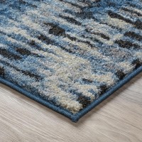 Plano 33 Blue 96X132 Area Rug