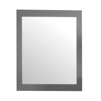 Fully Framed 24 Grey Mirror
