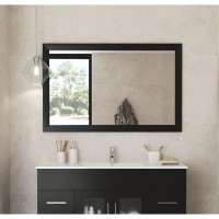 Fully Framed 48 Espresso Mirror