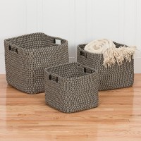 Carter Basket Black 12x12x10