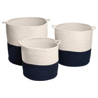 Craftworks Basket Navy 20x20x20