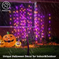 Lightshare 7 Feet Halloween Willow Tree 256 Led Lights For Home Festival Nativity Party And Christmas Decoration Includes Sp