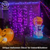 Lightshare 7 Feet Halloween Willow Tree With Spiders 256 Led Lights For Home Festival Nativity Party And Christmas Decoratio