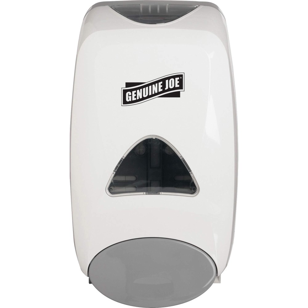 Genuine Joe Solutions 1250 ml Liquid Soap White Dispenser Pack of 6