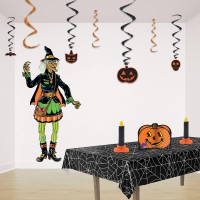 Beistle Vintage Halloween Jointed Witch